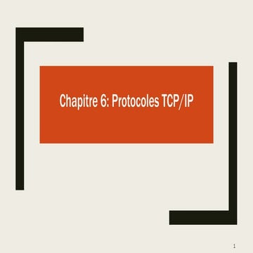Cours réseau Chp6_Cours réseau Chp6_Cours réseau Chp6