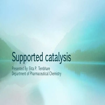 Supported catalyst