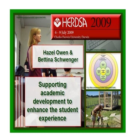 Supporting Academic Development To Enhance The Student Experience