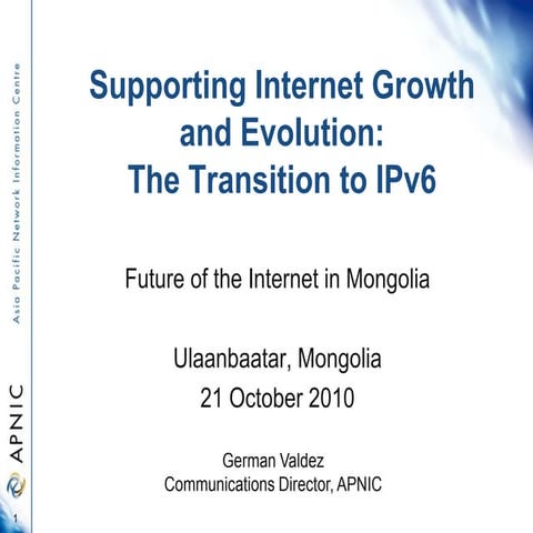 Supporting internet growth and evolution