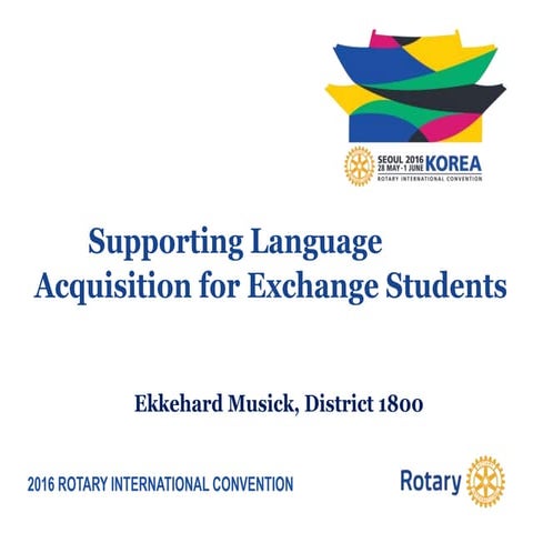 Language acquisition (part 1)