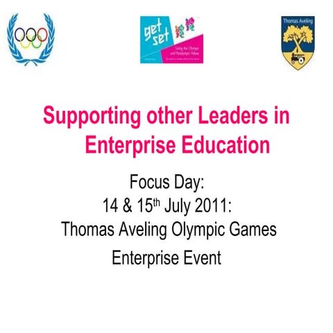 Supporting other leaders in enterprise education