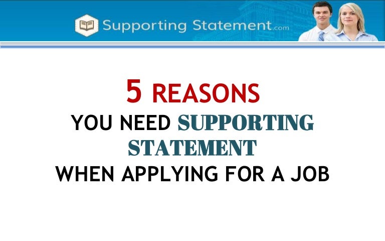 reasons for applying