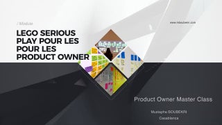 Lego Serious Play pour les product Owners