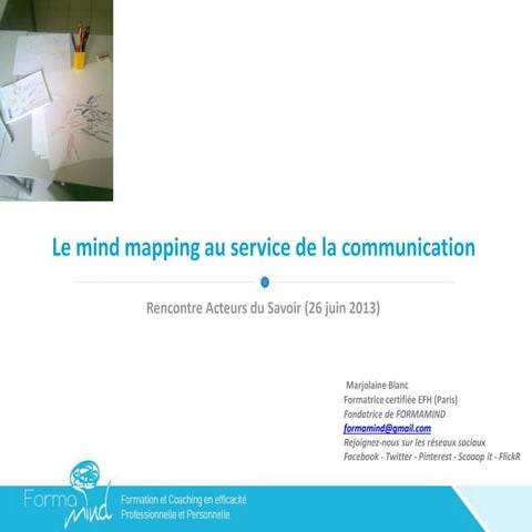 Mind Mapping pour la communication