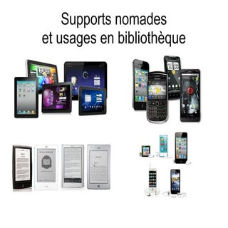 Supports nomades en bibliothèque