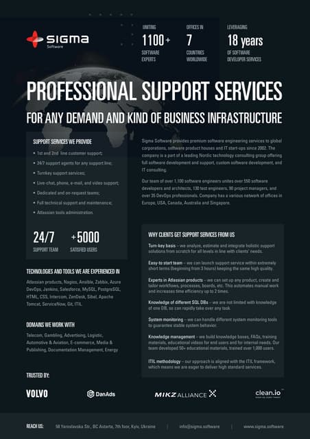 Professional Support Services