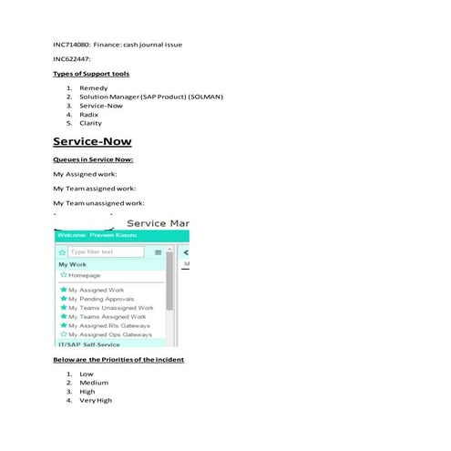 Support tool Anilkumar chowdary