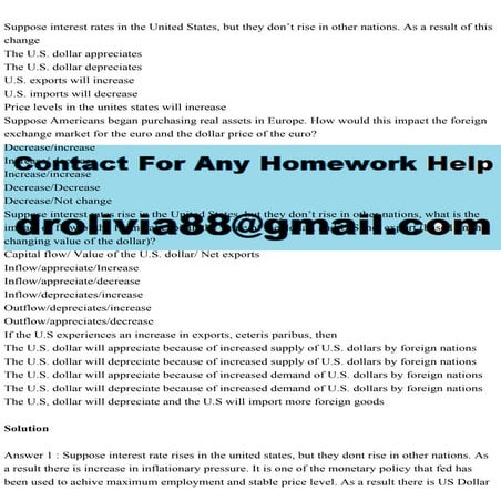 Suppose interest rates in the United States, but they don’t rise in .pdf