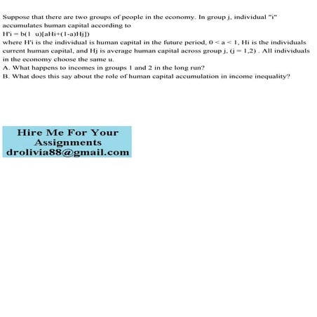 Suppose that there are two groups of people in the economy. In group.pdf