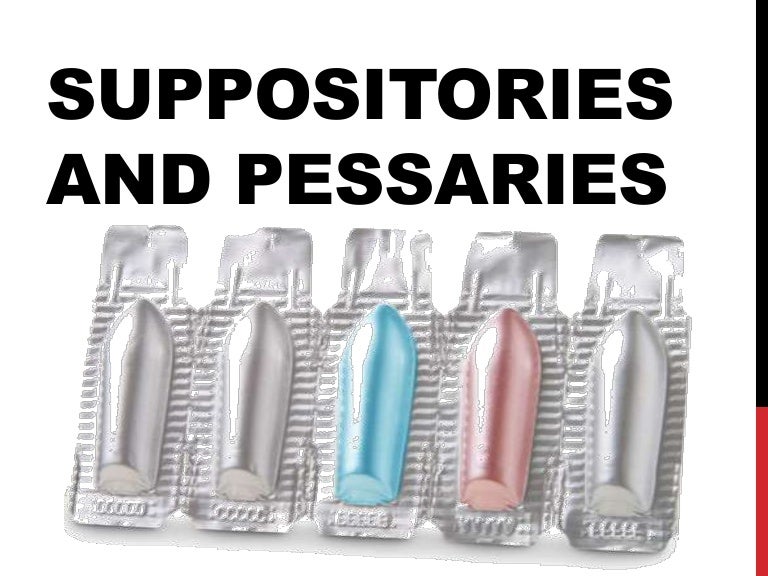 Suppositories