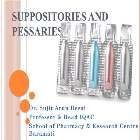 Suppository | PPTX