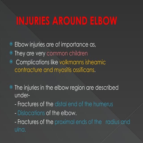 SUPRACONDYLAR  FRACTURE                       HUMERUS.pptx