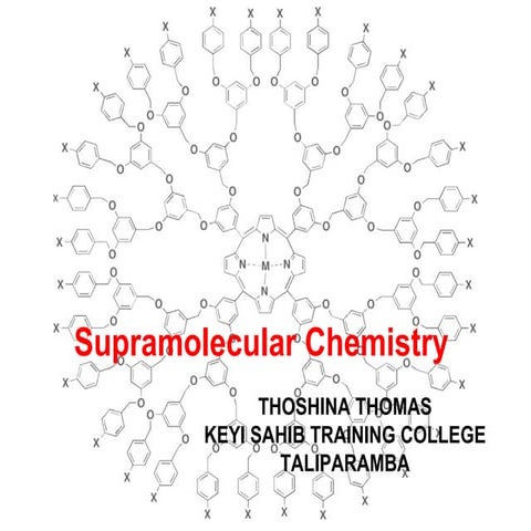 Supramolecular chemistry