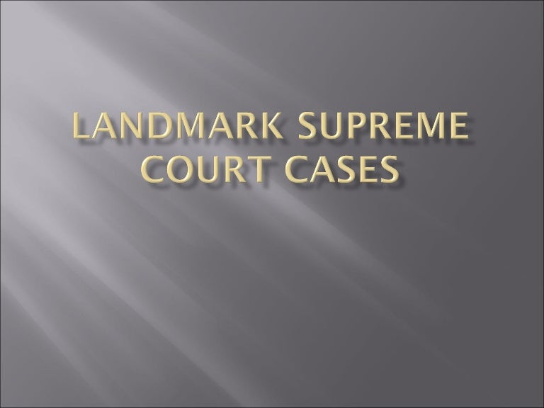 supreme court examples