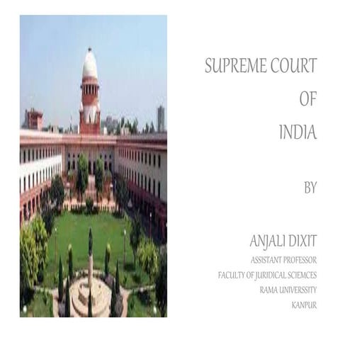 Supreme Court Of India | PDF