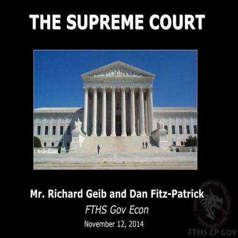 The Supreme and Judicial Interpretation