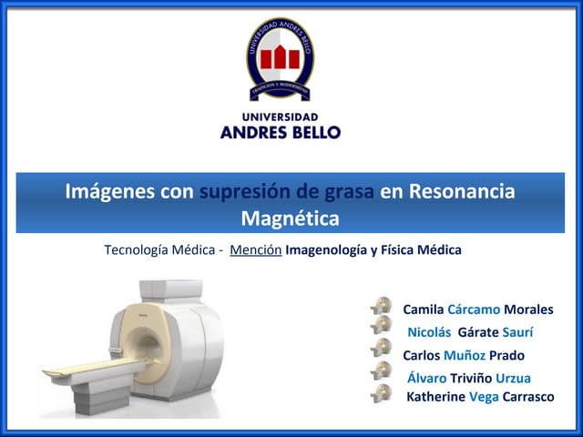 RNM Supresion grasa