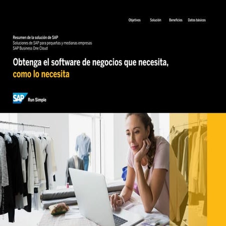 Obtenga el software de negocios que necesita, como lo necesita