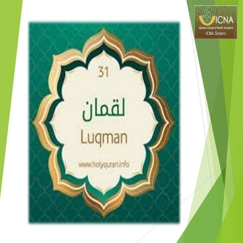 Surah Luqman New PPT
