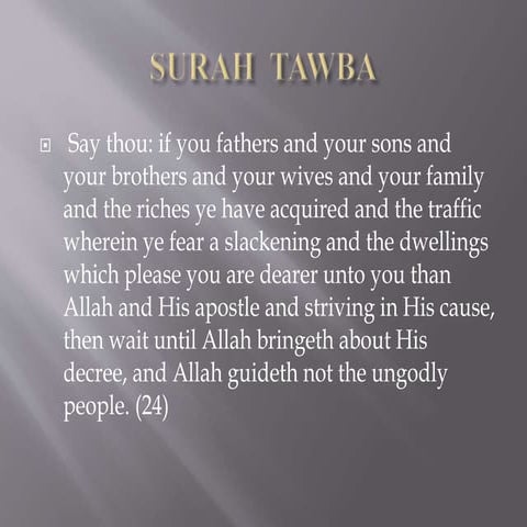 Surah  tawba