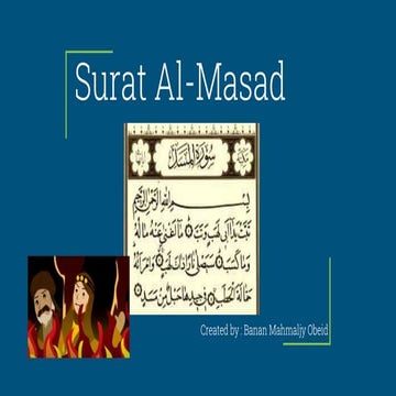 Surat Al-Masad Tafsir 