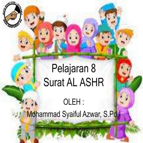 Surat AL ASHR.pptx selalu bahagia dan bahagia | PPTX