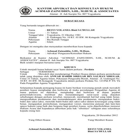 Contoh Akta Pembagian Hak Bersama (APHB) | DOCX