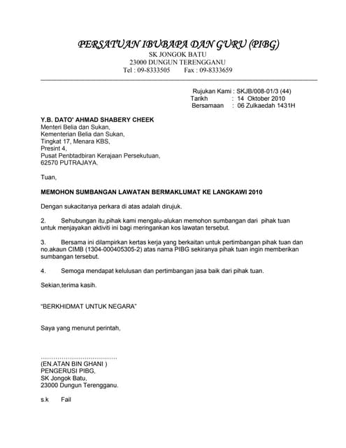 format surat rasmi dengan letterhead 79 format surat rasmi dengan letterhead 6