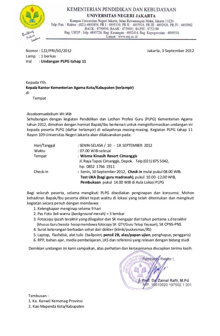 Surat Undangan Plpg 11 Upload