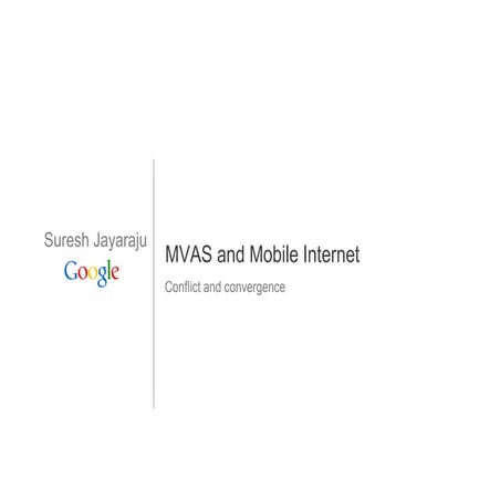 Mobile Vas to Mobile Internet