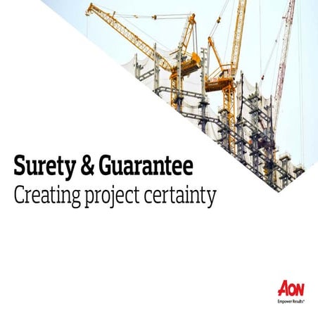 Surety and Guarantee