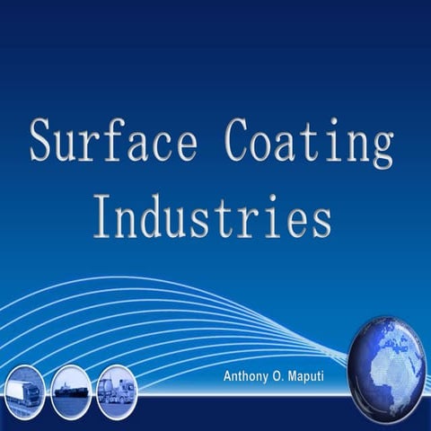 Surface coating industries