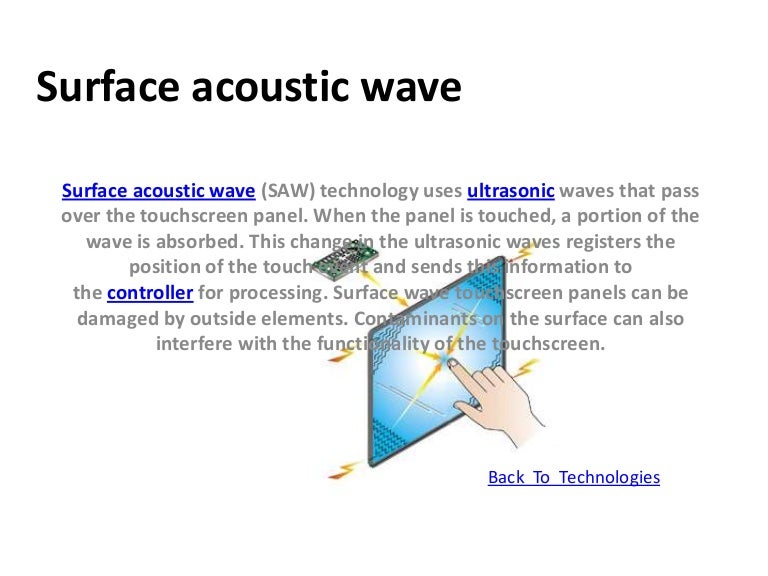 Surface acoustic wave