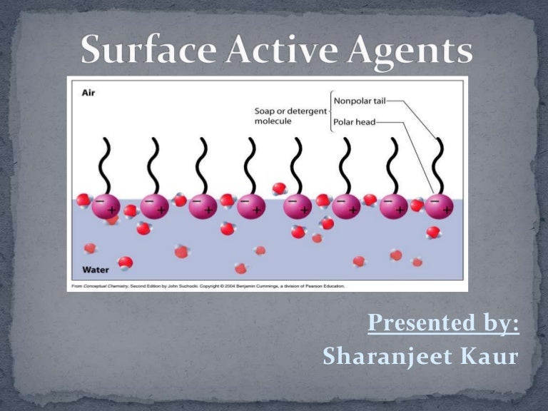 Surface active agents