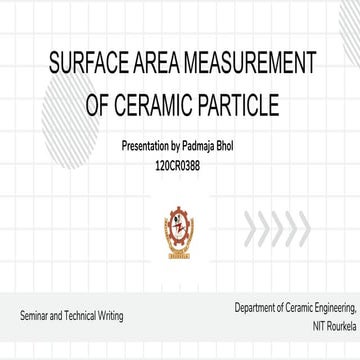 Surface area measurement of ceramic.pptx
