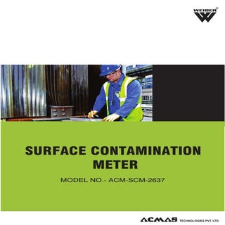 Surface Contamination Meter by ACMA...
