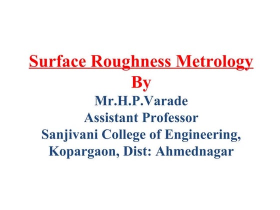 Introduction to Geometric Dimensioning and Tolerancing (GD&T) | PPT