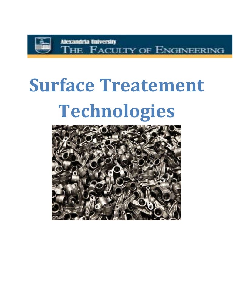 Surface treatment technologies
