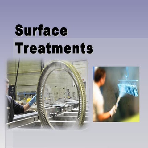 Surface treatments