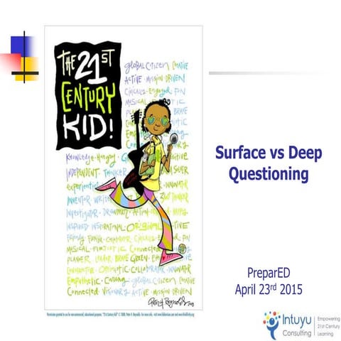 Surface vs deep questioning