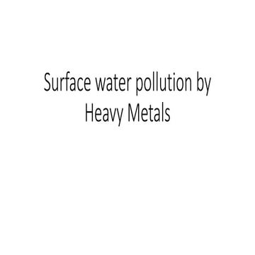 surface water pollution by heavy metals.pptx