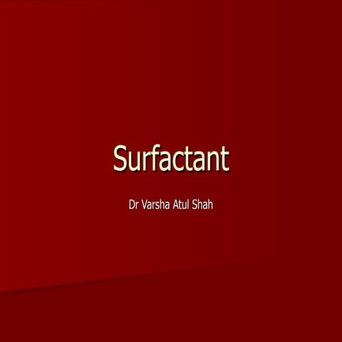 Surfactant