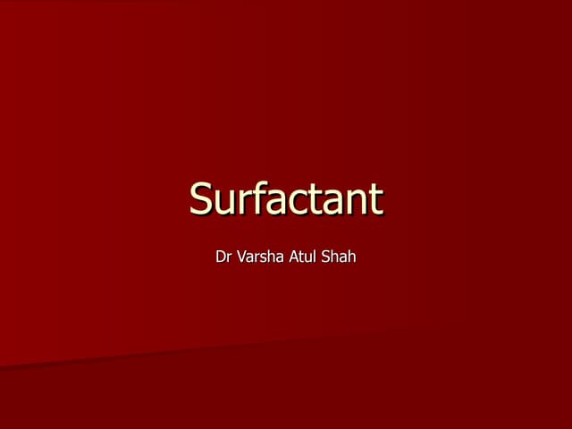 Method of Determination of CMC | PPT