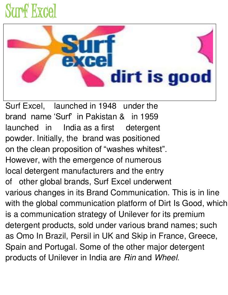 surf excel marketing strategy
