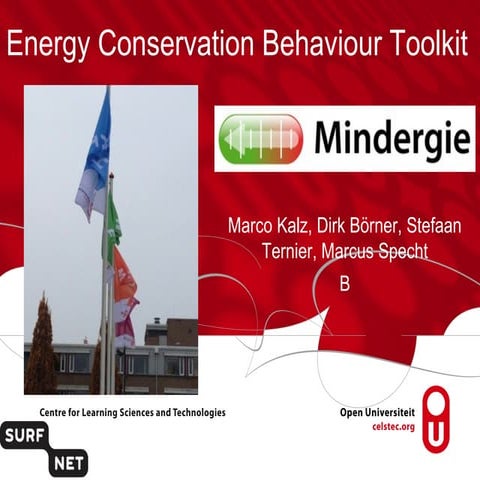 Energy Conservation Behaviour Toolkit