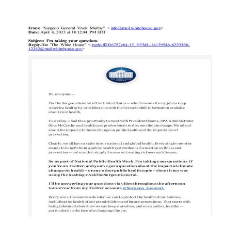 Surgeon General Vivek Murthy taking questions (2)