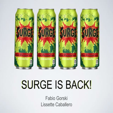 Surge soda