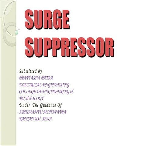 Surge supressor