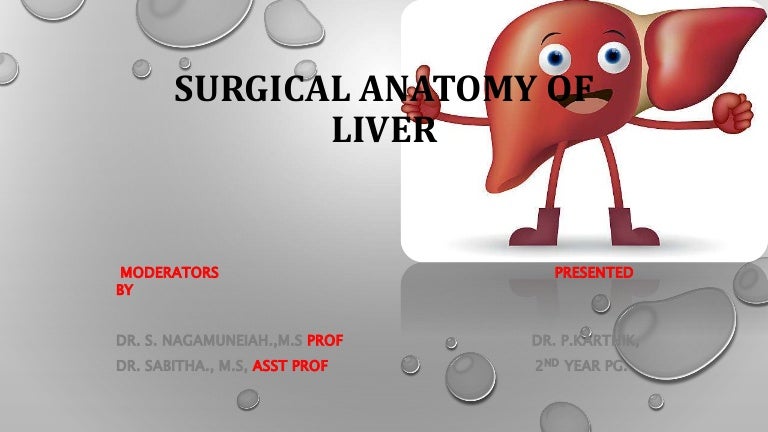 Surgical anatomy of liver